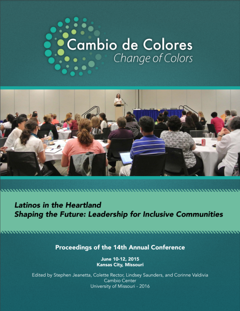 Cover of Cambio de Colores proceedings 2015