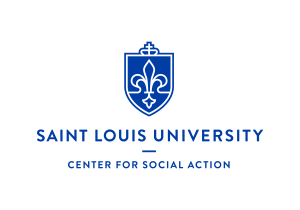 SAINT LOUIS UNIVERSITY Center for Social Action Logo